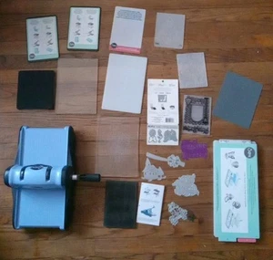 Sizzix Big Kick Die Machine Model 02 Blue W/ Extended Multipurpose Platform  - Picture 1 of 19