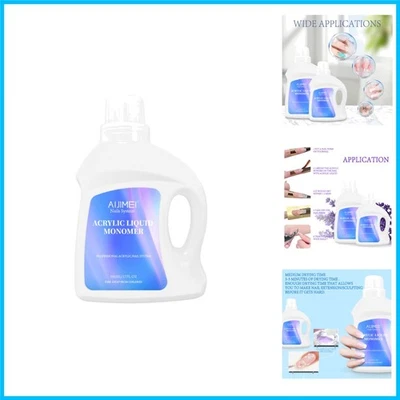 17oz Non-Toxic Acrylic Monomer Liquid for Stunning Nail Enhancements - Image 1 of 4