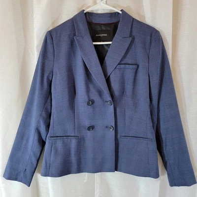 Blazer Traje Chaqueta Banana Republic Niños Doble Pecho Talla 6 Azul Foto 1 de 4