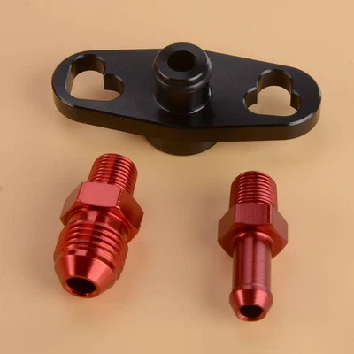 Fuel Rail Pressure Regulator FPR Adapter 1/8NPT Fitting fit for Nissan Toyota - Image 1 of 4