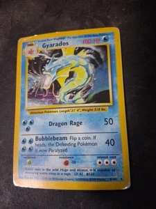 Gyarados 006/102 Base Set Holo Pokemon TCG Card - Picture 1 of 7