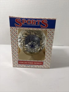 Dallas Cowboys Christmas Ornament Round NFL, NIB - Picture 1 of 4