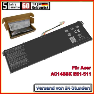 AC14B8K Akku für Acer Aspire ES1-511 ES1-512 ES1-531 E5-771G 4ICP5/57/80 R3-131T - Bild 1 von 12
