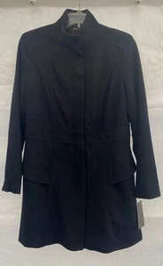 Mossimo Black Wool Blend Coat Women size Large - Picture 1 of 3
