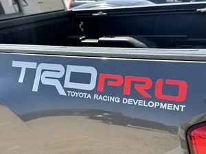 (2) 22" TRD PRO Bed Decals Stickers, Fits Toyota Tacoma, Tundra, 4Runner, Tundra - Picture 1 of 15
