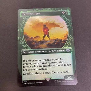 Peregrin Took Showcase Foil Lightly Played Legendary LotR Middle Earth 315 MTG - Picture 1 of 4