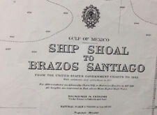 ADMIRALTY SEA CHART. No. 3980. SHIP SHOAL - BRAZOS SANTIAGO. UNITED STATES. 1951