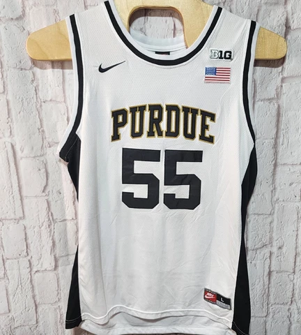 Nike Purdue Boilermakers Basketball Jersey Mens Large NCAA Sasha Stefanovic #55 Cover