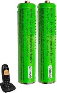 AKUMULATOR AAA do telefonów bezprzewodowych Panosonic baterie NiMH 400 MAH 1.2V - Zdjęcie 1 z 13