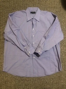 Alexander Julian Colours 2XL neck button down shirt Light purple Lilac - Picture 1 of 3