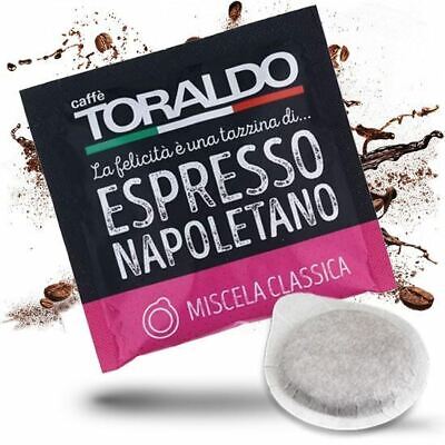 300 Cialde Filtro Carta Ese 44mm Caffe' Toraldo Miscela Classica Originali • 39.78€