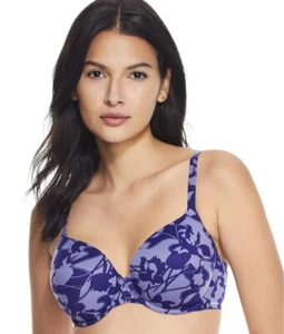 Calvin Klein 32D Perfectly Fit Full Coverage Underwire T-Shirt Bra F3837 Purple - Picture 1 of 3