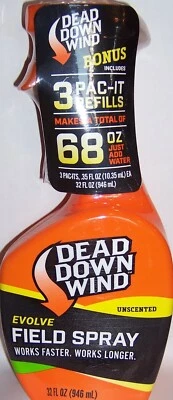 Dead Down Wind Evolve Field Spray 32 Ounce Spray Bottle + Refills #136818 - Image 1 of 2