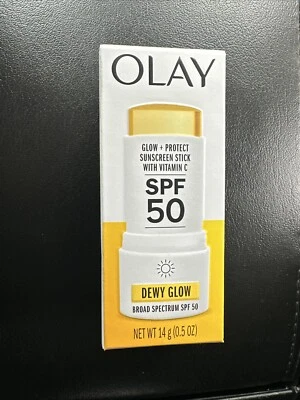 OLAY Glow & Protect Face Sunscreen Stick - SPF 50 Dewy Glow 0.5oz - Image 1 of 2