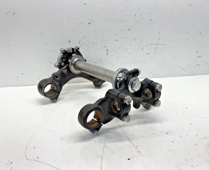 Yamaha CT175 CT2 175 Triple Tree / Steering Yolk Assembly + Hardware (1972) - Picture 1 of 6