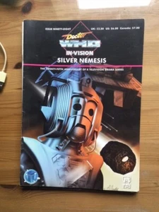 Doctor Who In-Vision Silver Nemesis Magazine Making of Classic Dr Who - Picture 1 of 1
