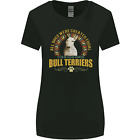 A Bull Terrier Dog Womens Wider Cut T-Shirt