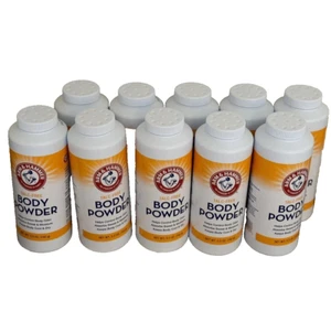 10 unidades Arm & Hammer polvo corporal sin talco almidón de maíz control de olores 5 oz - Imagen 1 de 5