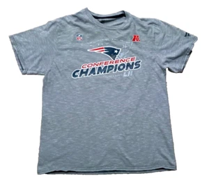 New England Patriots Large T-Shirt American Conference Champions Super Bowl LII - Picture 1 of 7