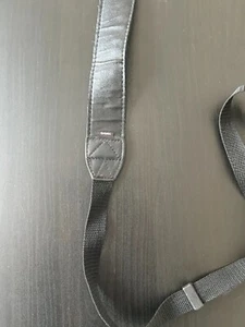 Sigma camera strap, vintage, string, canvas material black - Picture 1 of 7
