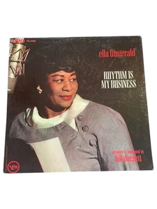 Vinyl LP - Ella Fitzgerald Rhythm Is My Business- Verve V6-4056 - Imagen 1 de 4