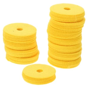 12 Pcs Cymbal Felt Pads Cymbals Replacement Accessories Circle Parts Dampener - Picture 1 of 12