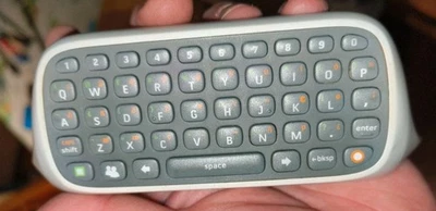 Official Xbox 360 Controller Keyboard/Chat Pad White - Image 1 of 4