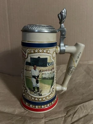 LOU GEHRIG Bradford Museum collectible Stein/Tankard "The Luckiest Man" - Image 1 of 4