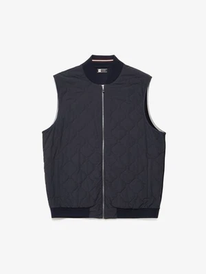 TECHMERINO  Z ZEGNA NAVY ZIPPED QUILTED VEST Men’s Sz Sleeveless Wool - Image 1 of 4