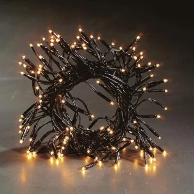 Christmas Fairy Lights Plug In Led Outdoor 288 Bulb Warm White Tree String Mains - Image 1 of 4