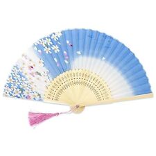     Fan & Fan Bag, Women's,  Cherry Blossom Pattern,  Japanese Style,  