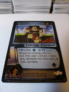 DBZ CCG DRAGON BALL Z STRAINING ROLLING ESCAPE MOVE #42 LIMITED FOIL SAIYAN SAGA - Picture 1 of 3