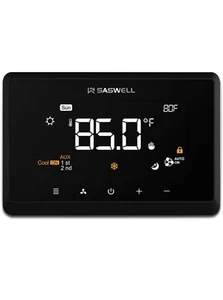 SASWELL T29UTW-7-WIFI TOUCHSCREEN SMART THERMOSTAT; WORKS WITH ALEXA (C4) - Picture 1 of 6