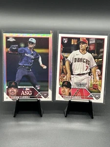 2023 Topps Chrome #ASGC-34 Corbin Carroll Refractor RC Diamondbacks Base US244 - Picture 1 of 5