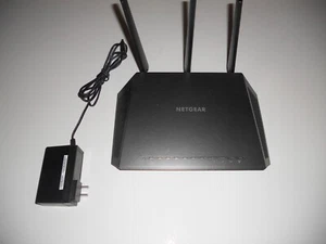 Netgear Nighthawk R7000 AC1900 Smart WiFi 4-Port Gigabit Wireless Router,Tested! - Picture 1 of 3