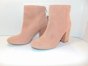 Kenneth Cole Reaction Carlyn LACHSFARBEN Wildlederstiefel Größe 7,5 neu ohne Karton - Bild 1 von 8