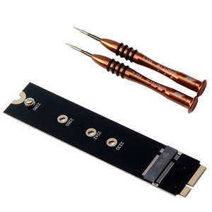 NGFF M.2 SATA SSD Adapter Card For 2012 MacBook Air A1465 A1466 to Upgrade SSD