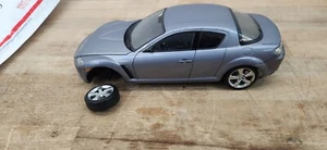 AUTOart Mazda RX8 grau 1/18 *Felge beschädigt LESEN - Bild 1 von 13