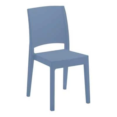 FLORA SILLA APILABLE POLIPROPILENO RESINA CASA COCINA RESTAURANTE BAR JARDÍN - Imagen 1 de 4