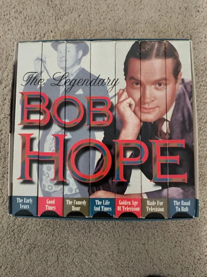 The Legendary Bob Hope - 7 VHS Video Box Set - Marathon Music & Video - Image 1 of 3