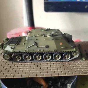 Cacciatorpediniere carro armato fatto in casa 1/72 esercito cinese WZ113G modello rifinito dipinto - Foto 1 di 4