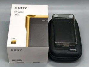 SONY Walkman NW-WM1Z Gold w/Box WM1 Series Digital Audio Player USED Japan - Picture 1 of 10