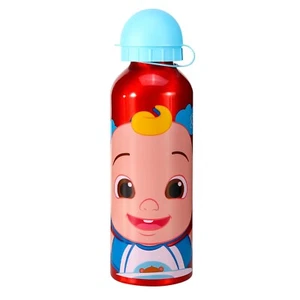Botella Aluminio Cocomelon Agua Bebidas Niños Regreso a la Escuela Personaje Rojo - Imagen 1 de 4