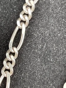 Sterling Silver 2mm links solid Figarol 26 inch Chain Hallmarked 8 Grams - Picture 1 of 4