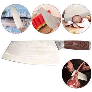 Butcher Knife Stainless Steel Meat Cleaver Professional Chef Kitchen Knife Home - Picture 1 of 7