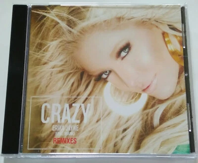 Erika Jayne - Crazy. Remixes (CD, Maxi-Single, 14 tracks, Promo) 2015 - Image 1 of 3