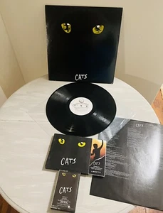 CATS original broadway cast STUNNING VINYL LP NM+GTFL Matching Cd & cassette - Picture 1 of 5