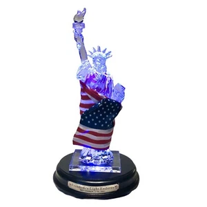 “Freedoms Light Endures” Statue Of Liberty Wrapped in USA Flag-Hawthorn Village - Picture 1 of 4