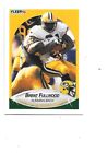 Brent Fullwood 1990 Fleer Football Card #171 Green Bay Packers