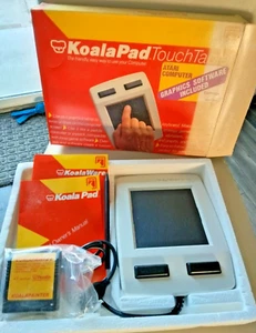 KoalaPad Touch Tablet; Atari 400/800/XL/LE; CIB w/ cart/ manuals/ stylus/ wire - Picture 1 of 7